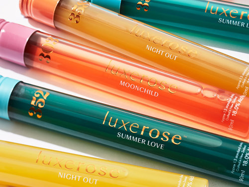 鮮艷、繽紛、有趣的Luxerose雞尾酒包裝設計插畫設計